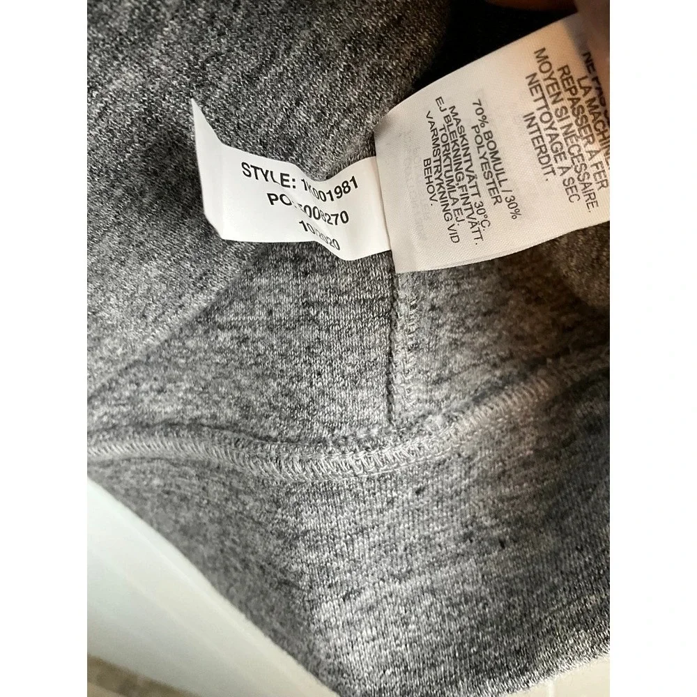Vineyard Vines Mens Gray Heathered Quarter Zip Pullover Sweater 1K001981 Large